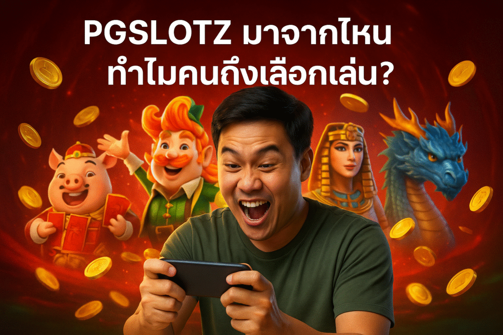 PGSLOTZ มาจากไหน ทำไมคนถึงเลือกเล่น?