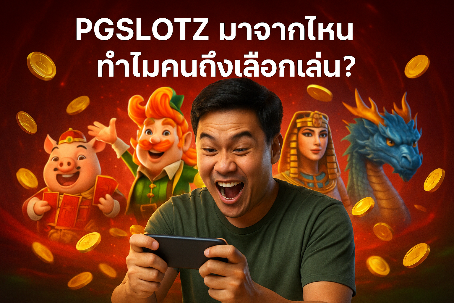PGSLOTZ มาจากไหน ทำไมคนถึงเลือกเล่น?