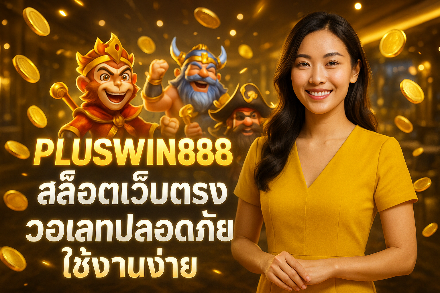 PLUSWIN888 สล็อตเว็บตรง วอเลทปลอดภัย ใช้งานง่าย